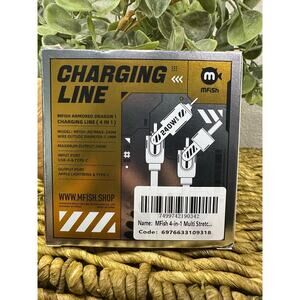 MFish Armored Dragon | 4-in-1 Multi 240W Fast Charging Cord